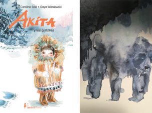 Akita y los grizzlies: la magia del crecimiento