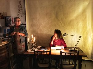 Libros y vino
